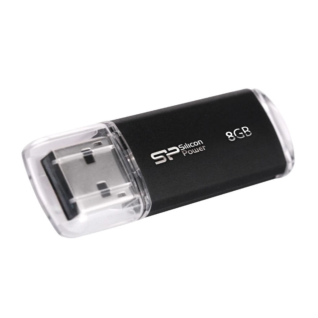 Silicon Power | Ultima-II | 8 GB | USB Type-A | Juodas