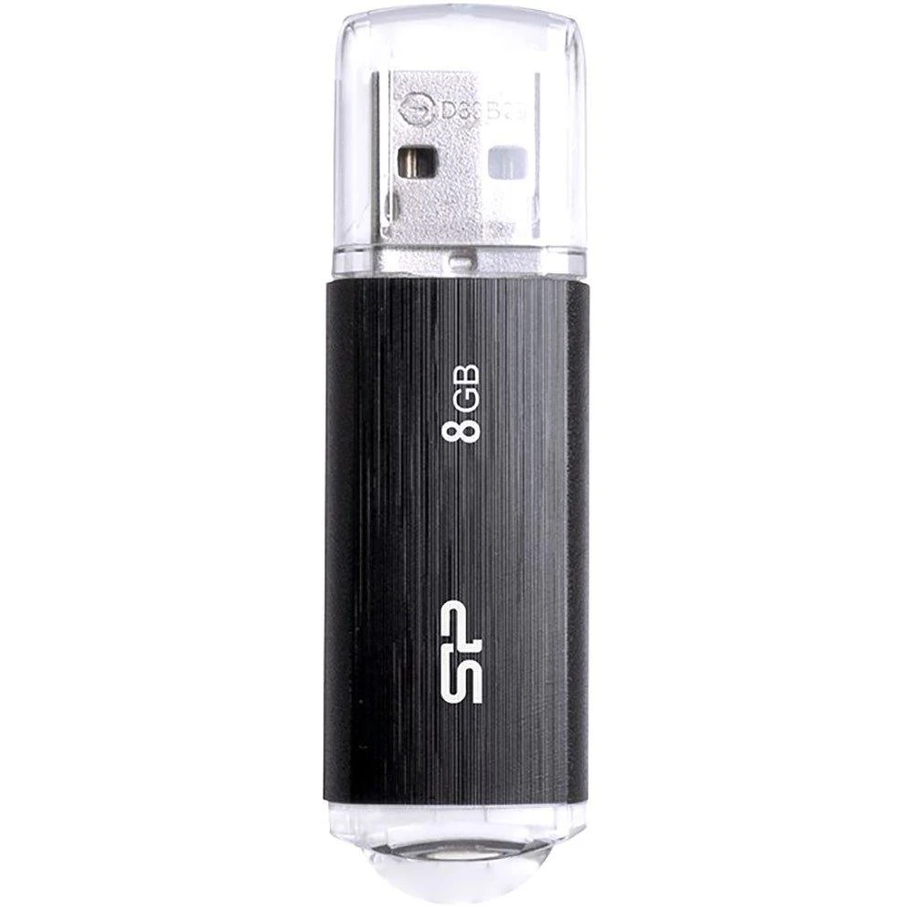 Silicon Power | Ultima U02 | 8 GB | USB Type-A | Juodas