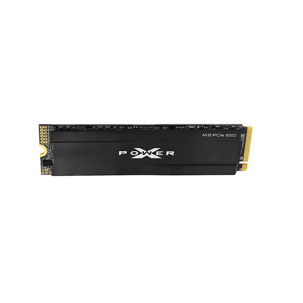 „SILICON POWER“ KOMPIUTERIŲ IR RYŠIO DISKAS „SILICON POWER“ SSD P34XD80 1TB M.2 PCIe Gen3 x4 NVMe 3400/3000 MB/s radiatorius