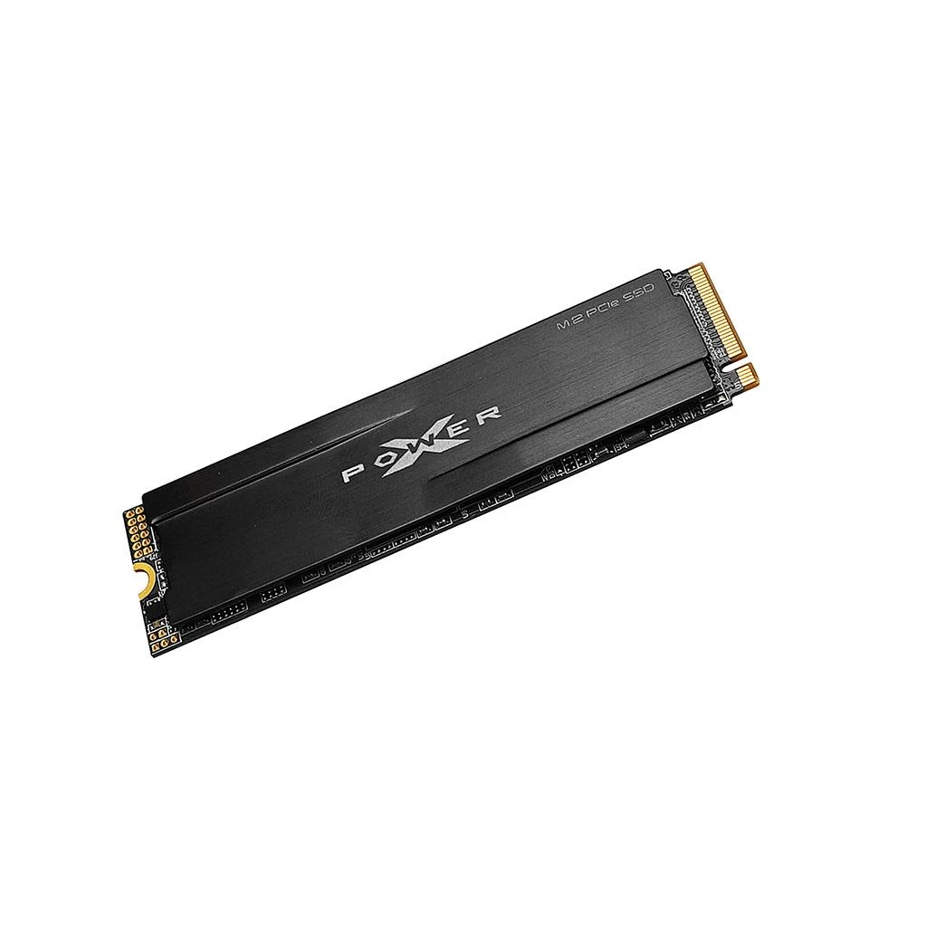„SILICON POWER“ KOMPIUTERIŲ IR RYŠIO DISKAS „SILICON POWER“ SSD P34XD80 1TB M.2 PCIe Gen3 x4 NVMe 3400/3000 MB/s radiatorius