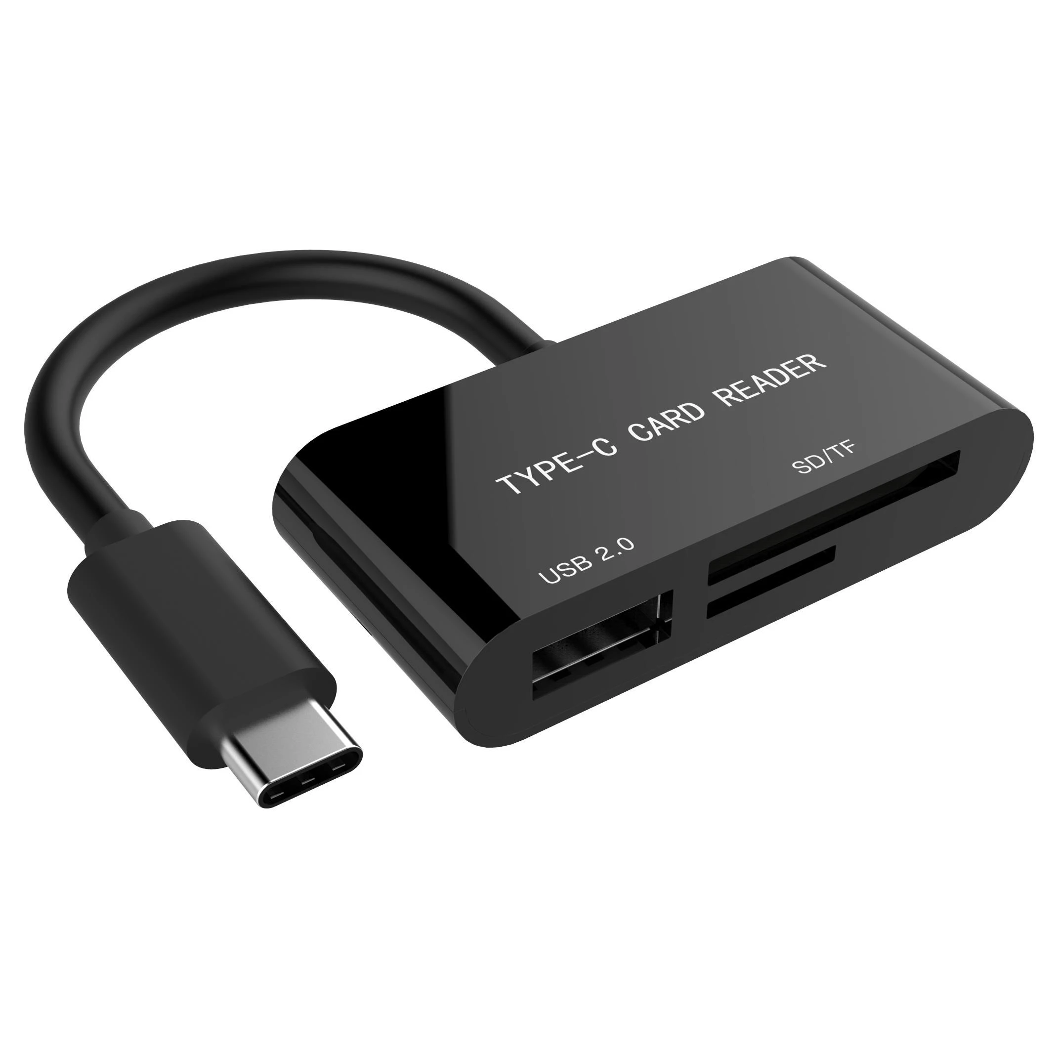 Gembird USB-C kortelių skaitytuvas su laidu
