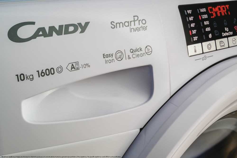 Skalbimo mašina Candy CO 474TWM6/1-S, 7kg, 1400 rpm, balta