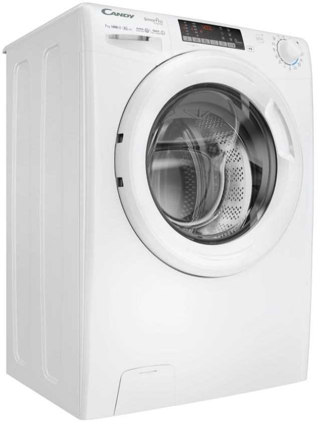 Skalbimo mašina Candy CO 474TWM6/1-S, 7kg, 1400 rpm, balta