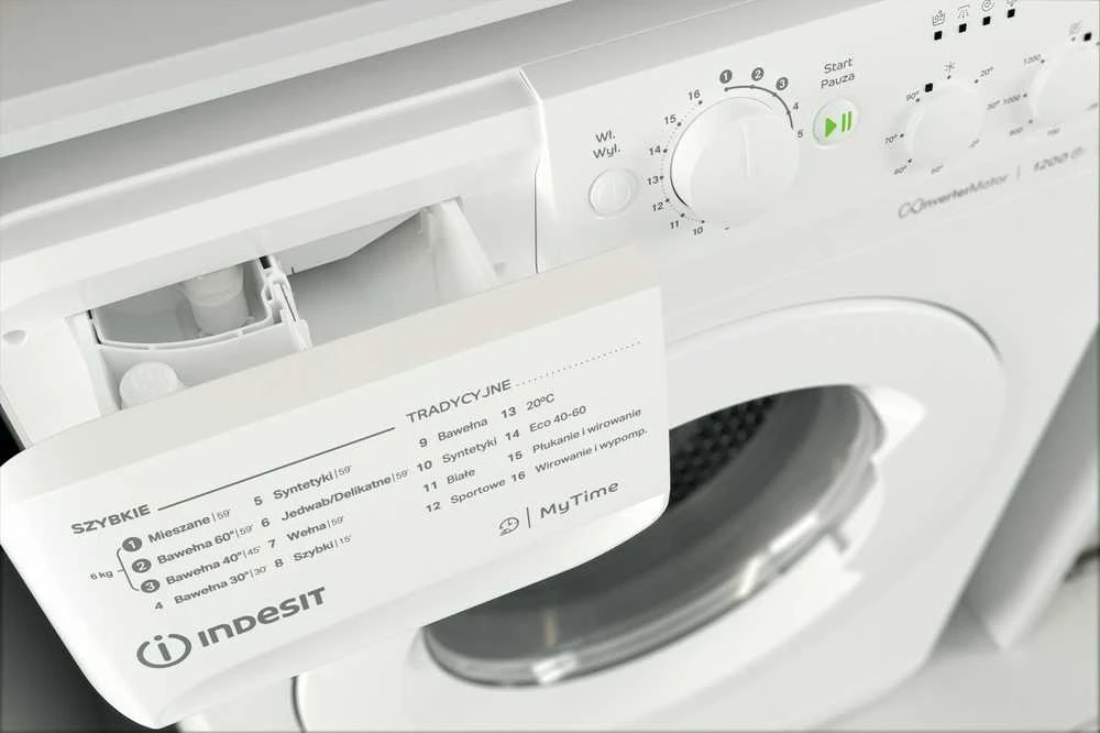 Skalbimo Mašina - Indesit MTWSC 61294 W PL
