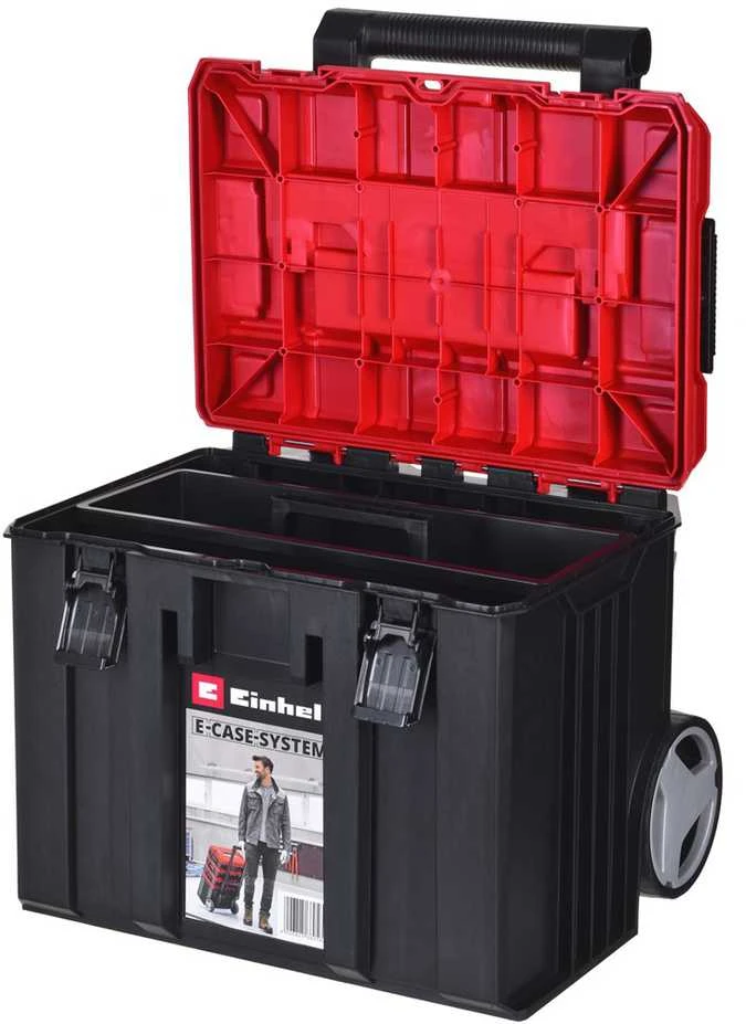 E-Case L EINHELL įrankių dėžė ant ratų