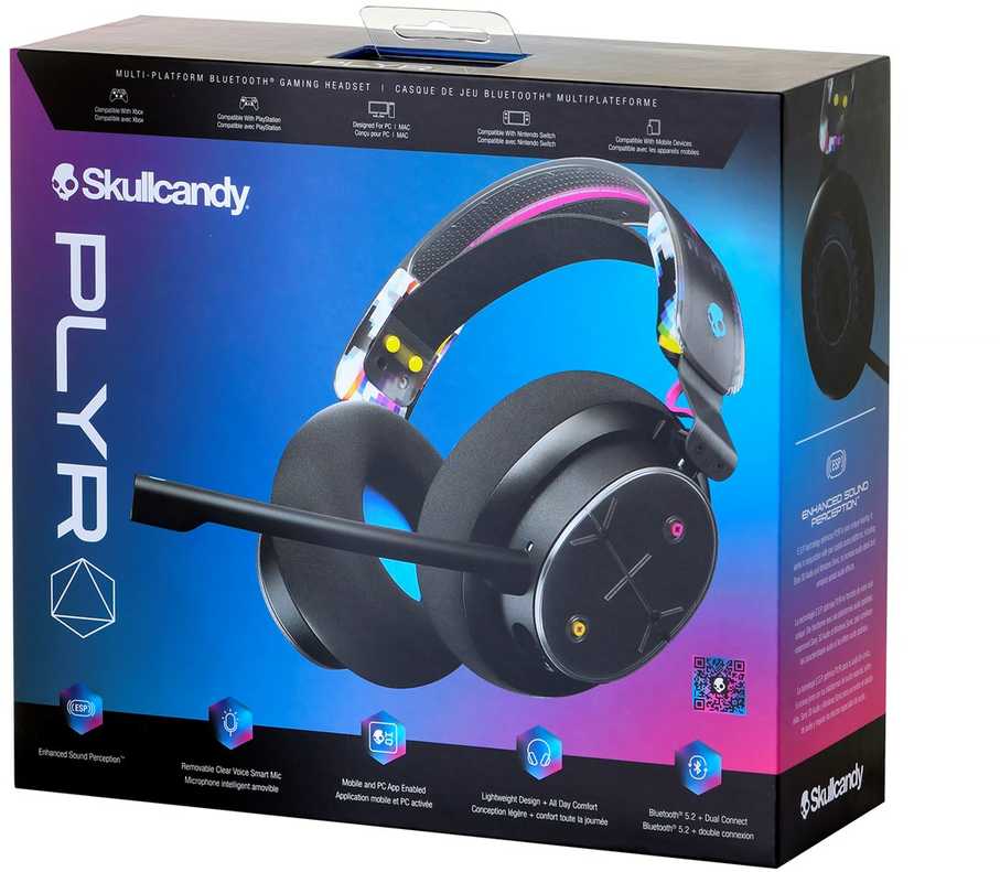 Skullcandy | Multi-Platform Ausinės Žaidimams | PLYR | Belaidės | Over-Ear | Noise canceling | Belaidės