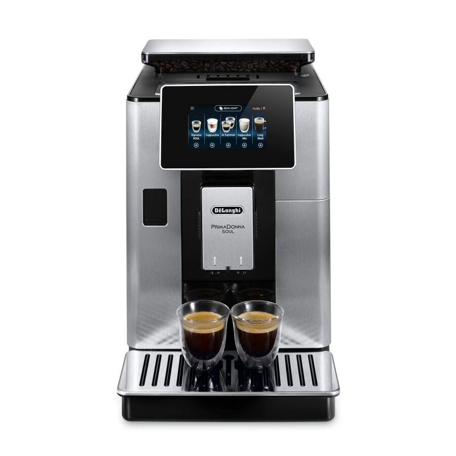 DeLonghi Primadonna Soul ECAM 610.75.MB Bean to Cup Kavos aparatas - Sidabrinis