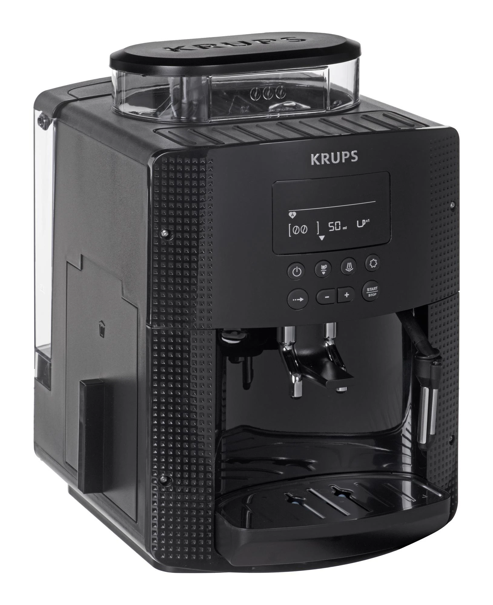 Kavos aparatas espresso Krups EA8150 (1450 W, juodos spalvos)