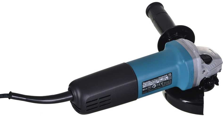 Makita 9558HNR Kampinis šlifuoklis, 840 W, 125 mm, modelis