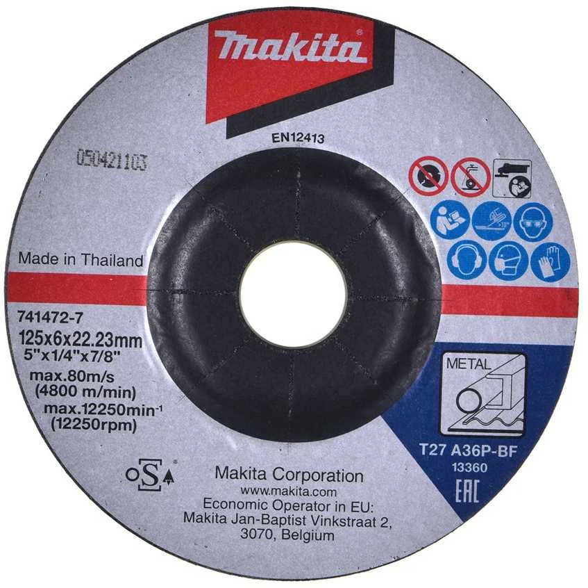 Makita Kampinis šlifuoklis 9558HNR 125mm