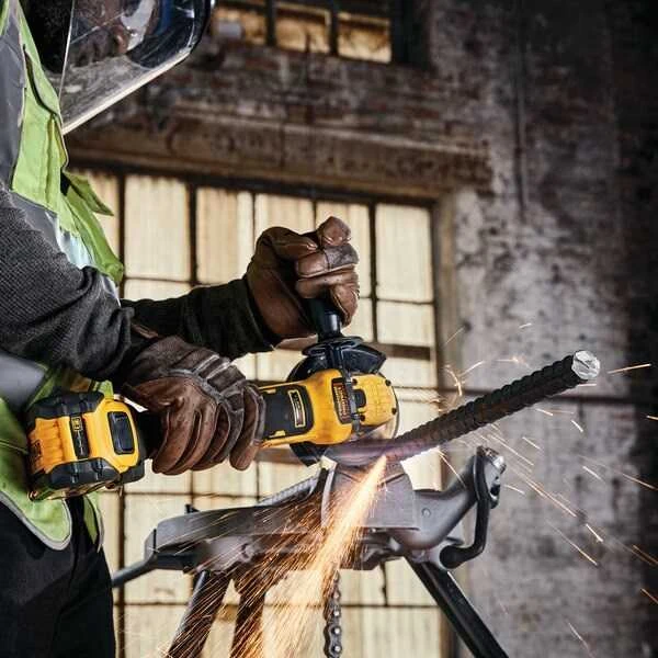 Akumuliatorinis kampinis šlifuoklis DCG409NT,Flexvolt Adv., karkasas,TSTAK,DeWalt