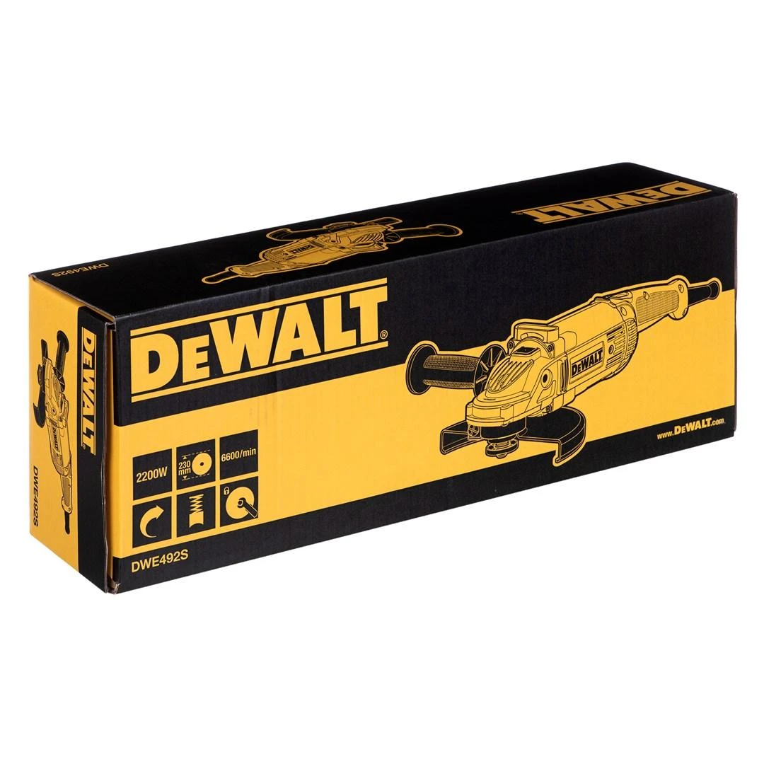 Kampinis šlifuoklis DeWalt DWE492S-QS