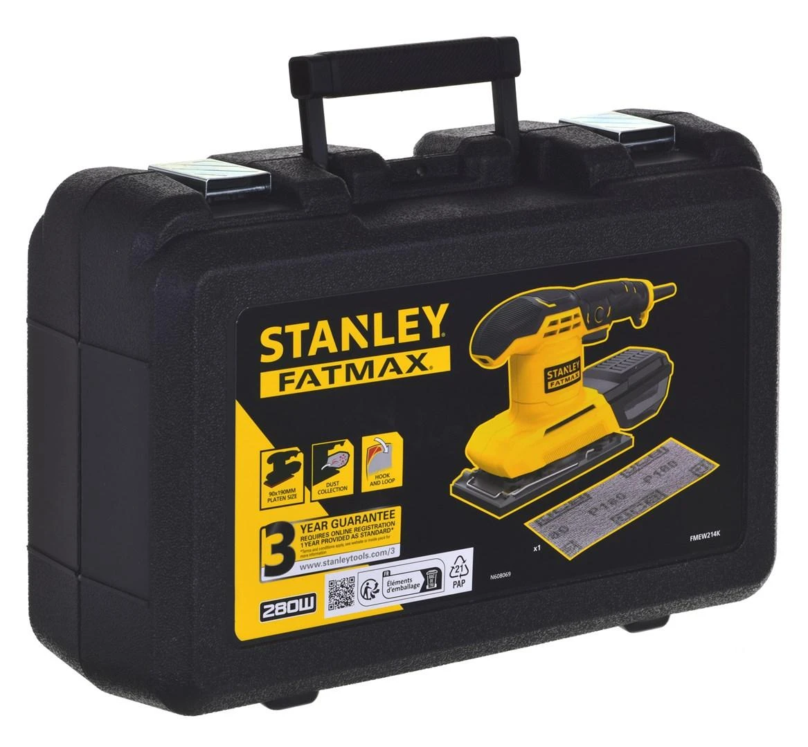 Plokštuminis šlifuoklis Stanley FMEW214K