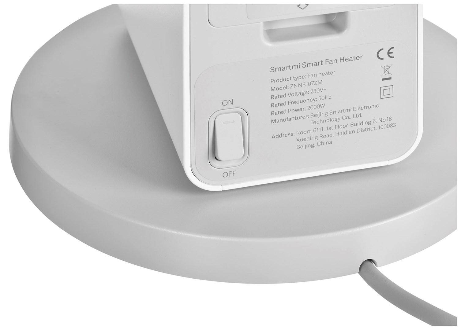 Xiaomi Smartmi Smart Fan Heater išmanusis konvekcinis elektrinis namų šildytuvas