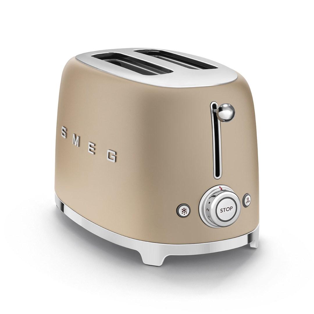 Smeg Skrudintuvas TSF01CHMEU, šampano spalvos