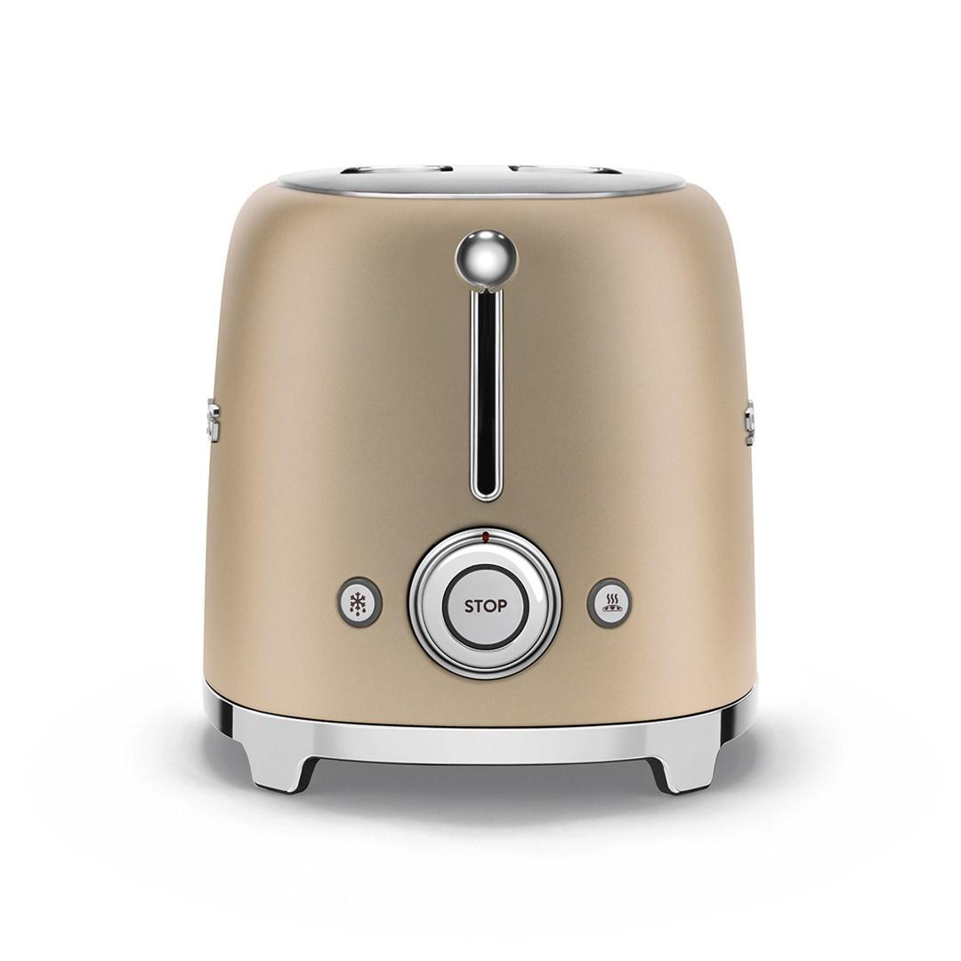 Smeg Skrudintuvas TSF01CHMEU, šampano spalvos