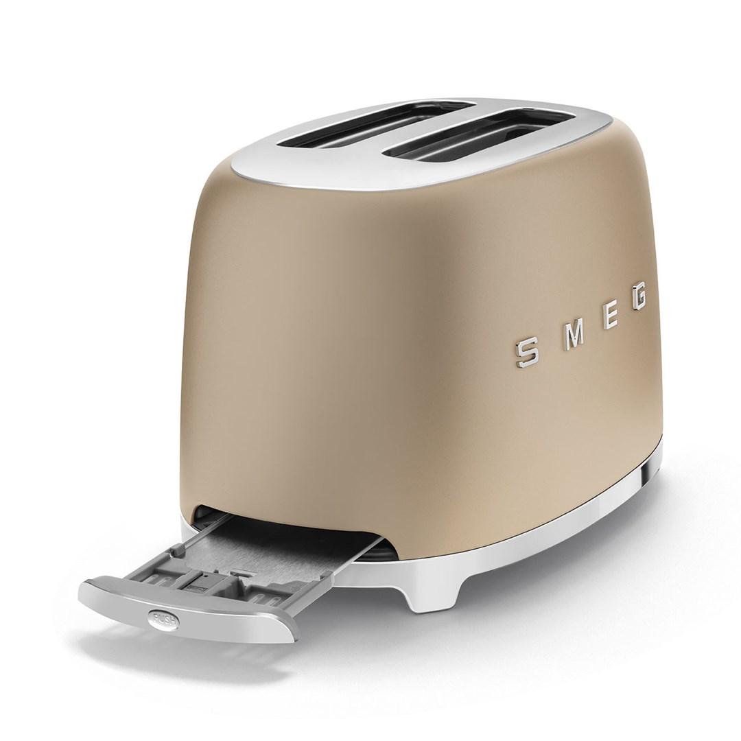 Smeg Skrudintuvas TSF01CHMEU, šampano spalvos