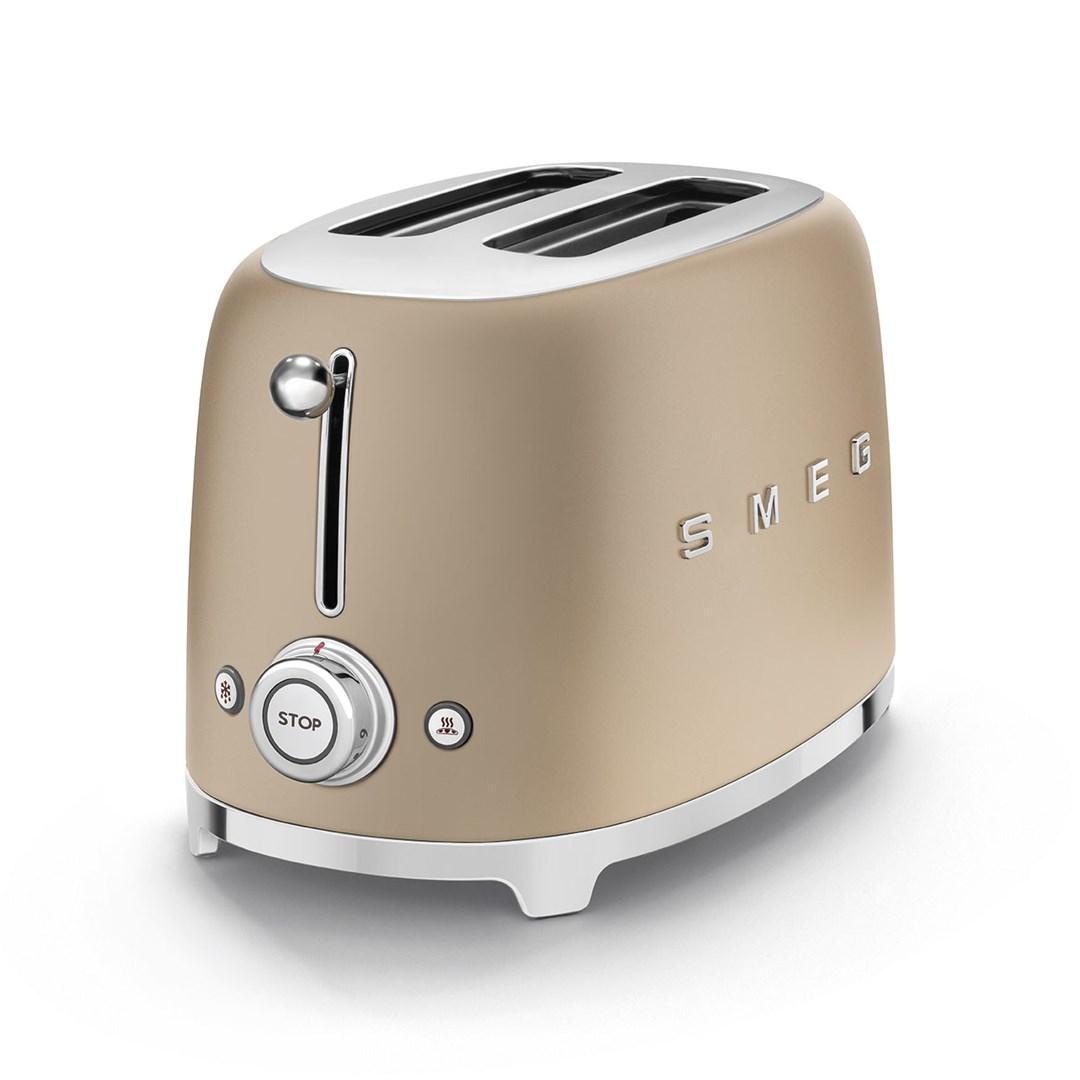 Smeg Skrudintuvas TSF01CHMEU, šampano spalvos