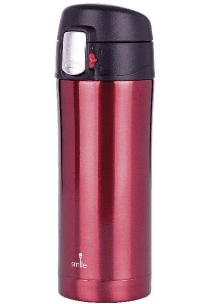 Turistinis termosas Smile STT-1/3 300 ml, raudonas