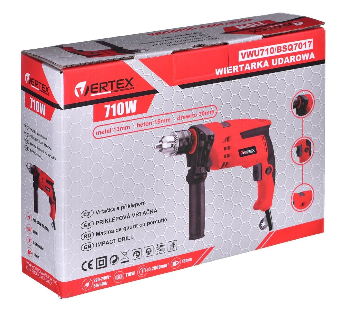 VERTEX SPŪGINIS GRĄŽAS 710W