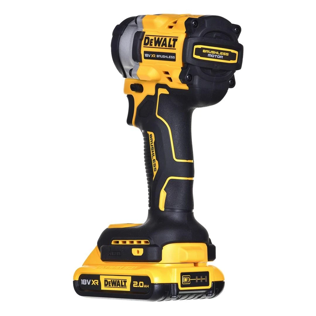 DeWALT smūginis veržliasukis DCF921D2T 18V 1/2", 406Nm, 2x2.0 Ah, TSTAK lagaminas