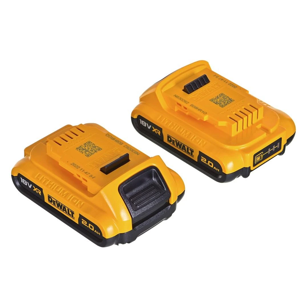 DeWALT smūginis veržliasukis DCF921D2T 18V 1/2", 406Nm, 2x2.0 Ah, TSTAK lagaminas