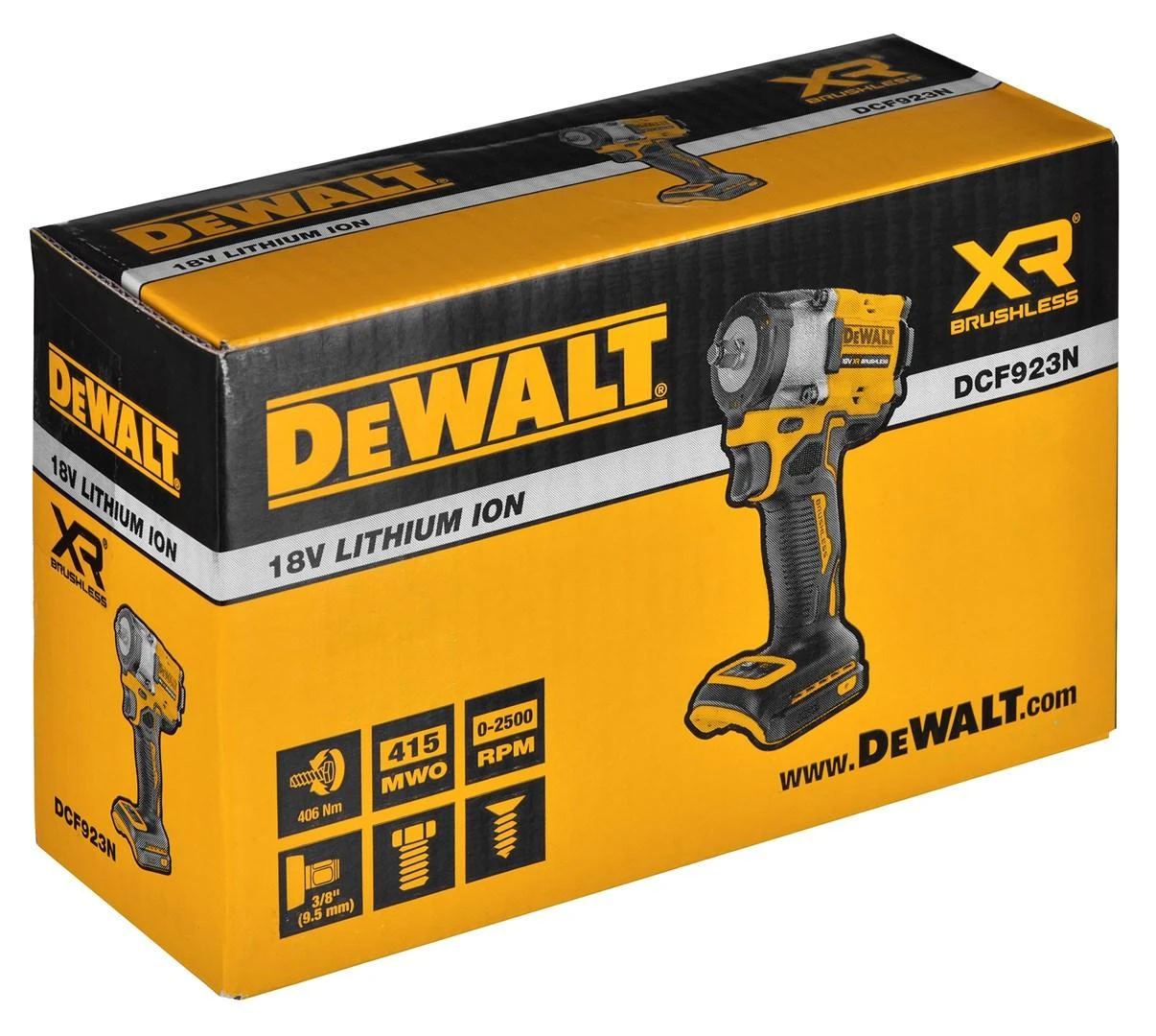 DeWALT akumuliatorinis smūginis veržliaraktis 18V b/a