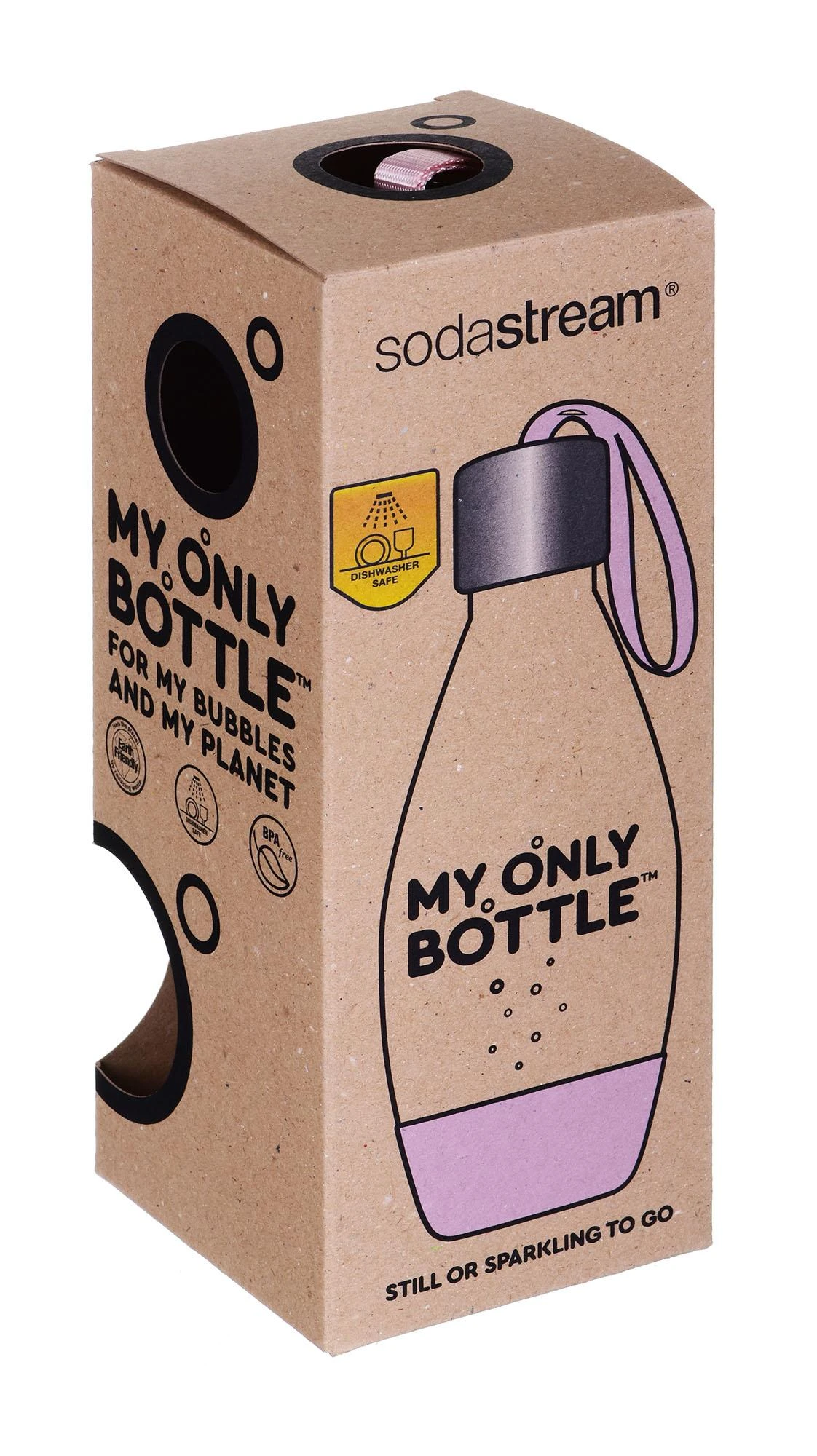 Buteliukas SodaStream My Only Bottle, 0,5l, rožinis