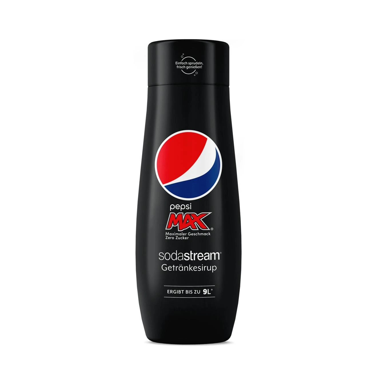 Pepsi Max skonio SodaStream sirupas, 440ml aprašymas - Prekės nuotrauka