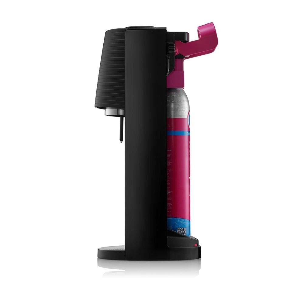 Gėrimų gaminimo aparatas SodaStream Terra juodas +2 buteliukai