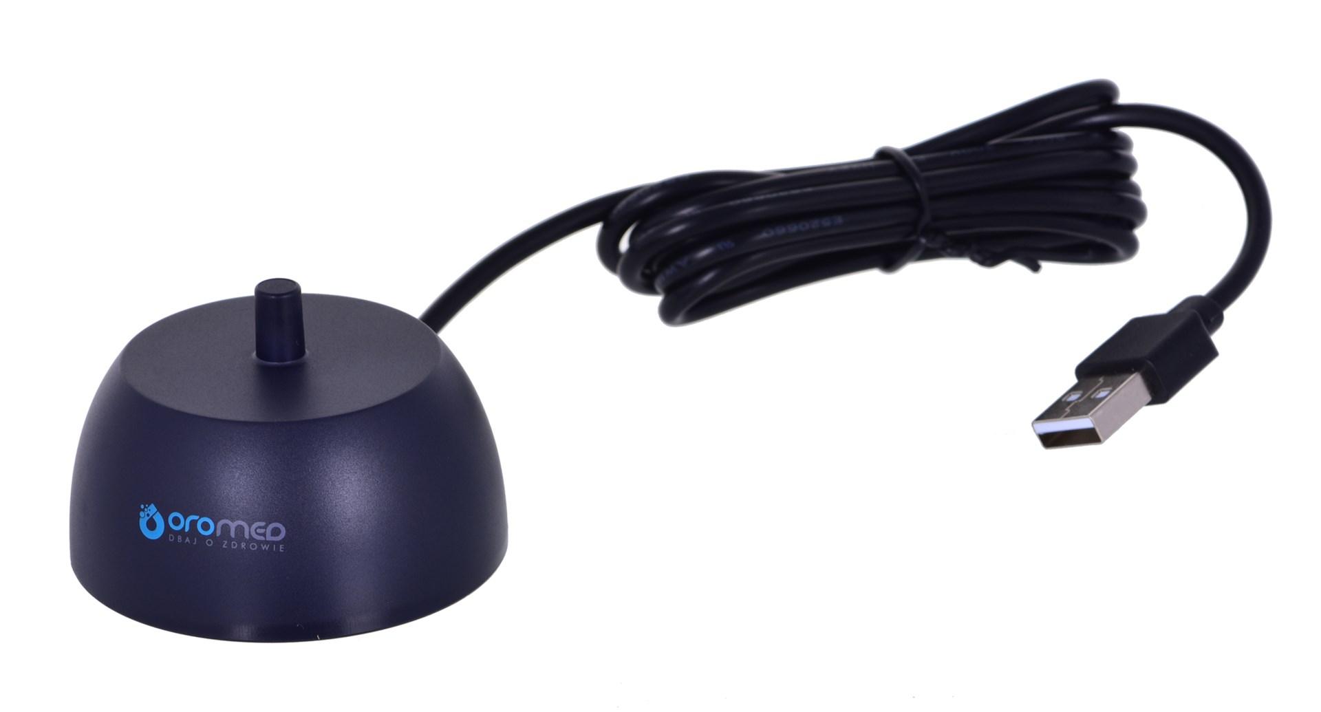 Elektrinis dantų šepetėlis Oromed Oro-Sonic X Pro, Tamsiai mėlynas