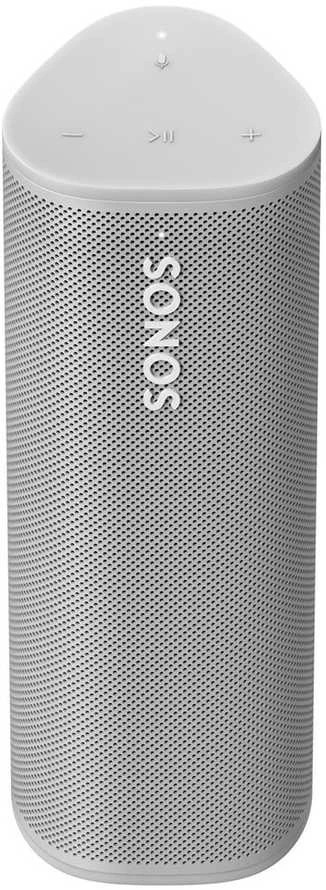 Nešiojama kolonėlė Sonos Roam, Multiroom, Bluetooth, WiFi, Atspari vandeniui, Baltos spalvos