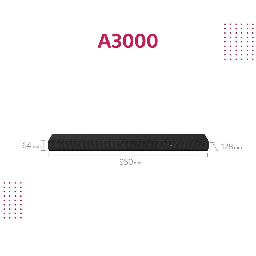 Namų kino sistema Sony Corporation SONY HT-A3000 Garso sistema