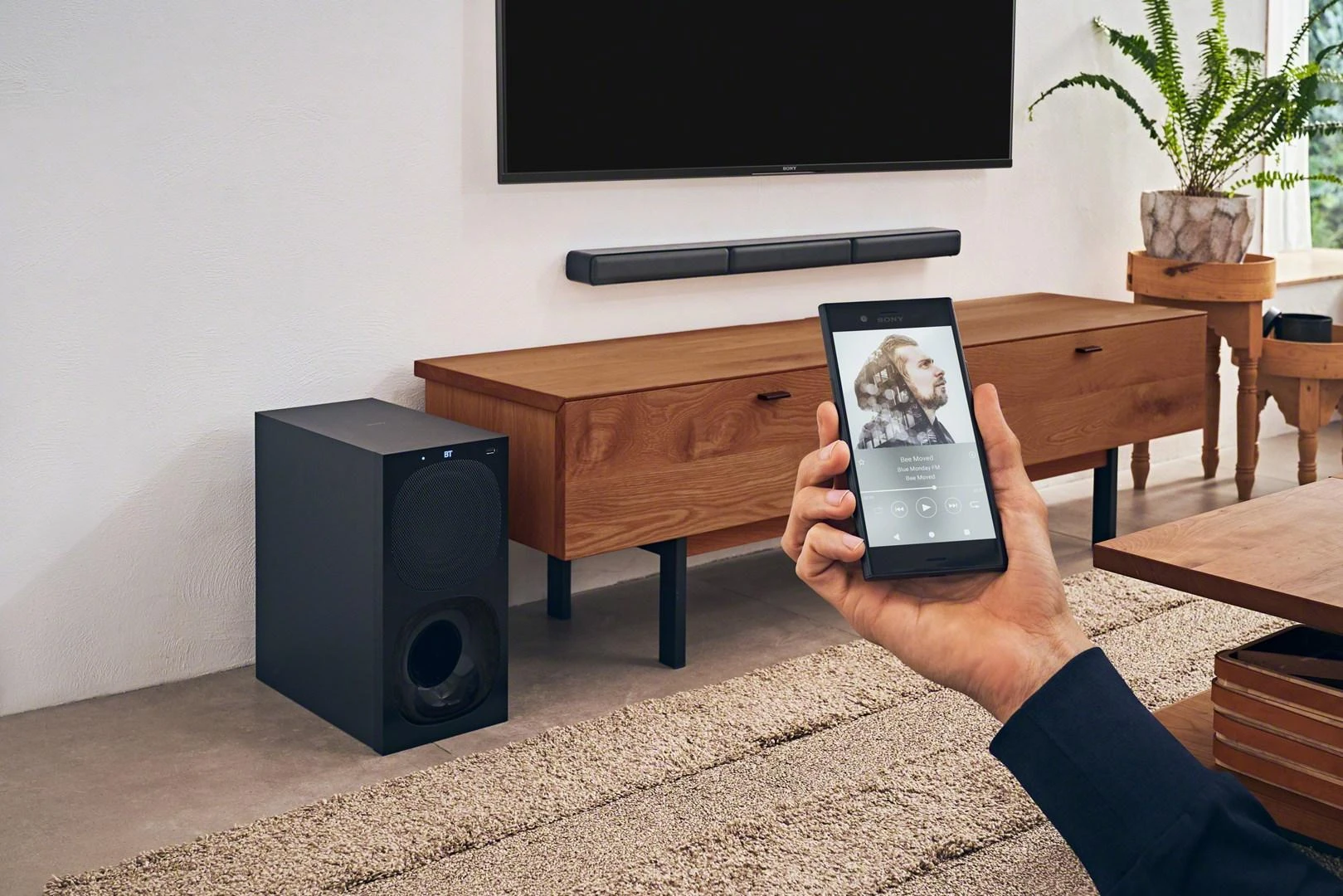 Namų kino sistema Sony | HT-S40R 5.1ch Home Cinema Soundbar with Wireless Rear Speakers | Juodas | No | USB port | Wi-Fi | Bluetooth | Belaidė jungtis