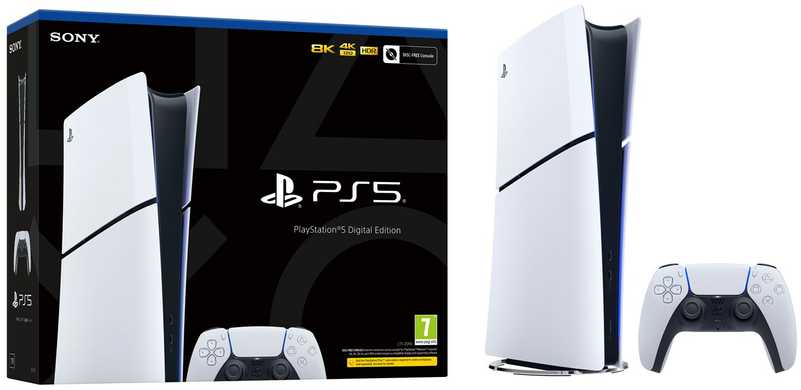 PLAYSTATION 5 Žaidimų konsolė BLU-RAY/SLIM CFI-2016 SONY