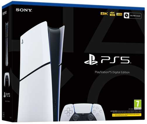 PLAYSTATION 5 Žaidimų konsolė BLU-RAY/SLIM CFI-2016 SONY