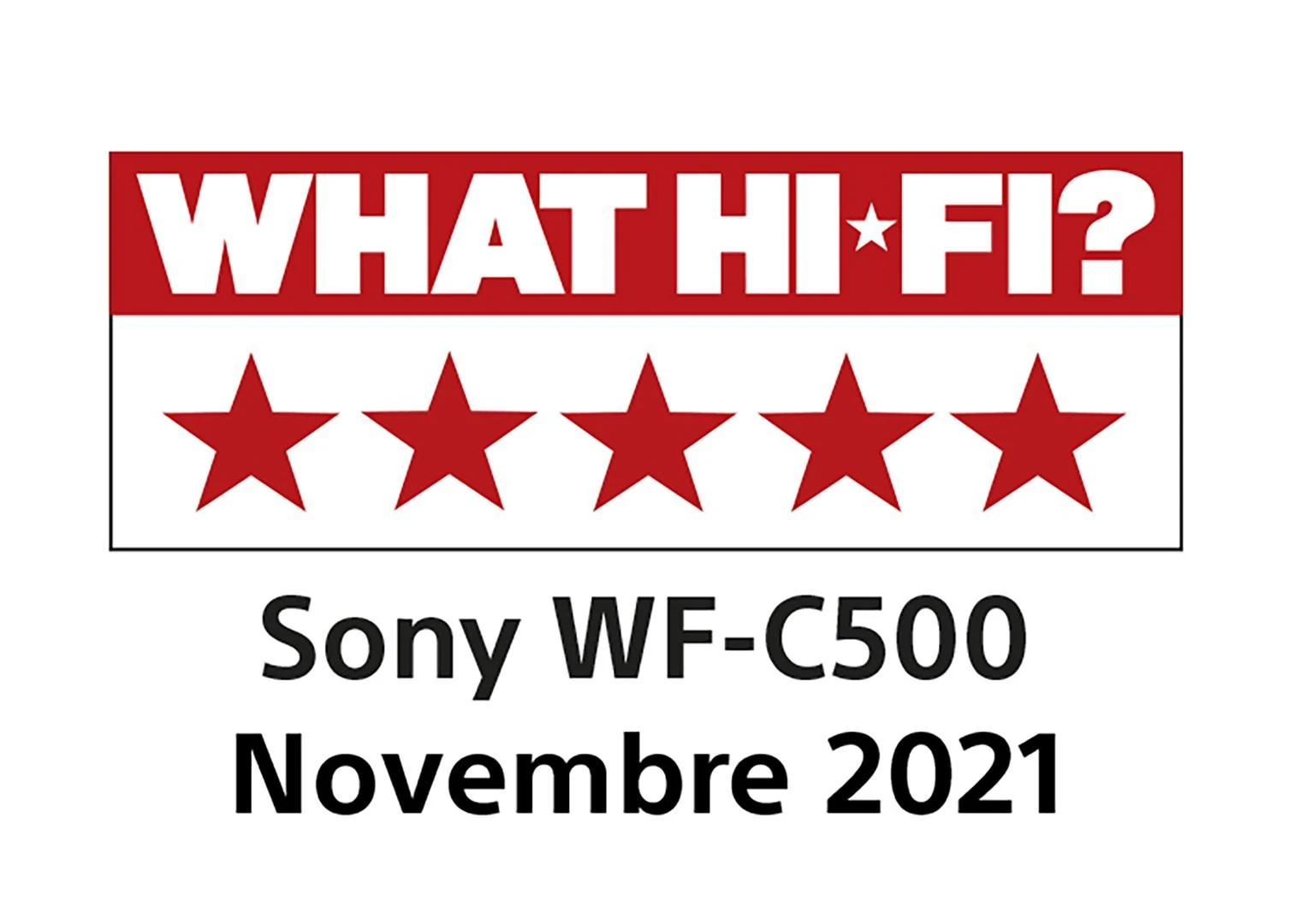 Sony WF-C500 belaidės ausinės, Baltos