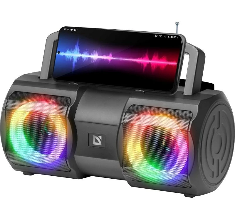 Nešiojamas Garsiakalbis - Defender Beatbox 20 Bluetooth 20W Juodas