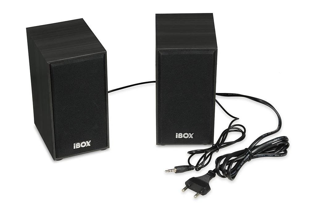 Kompiuterio kolonėlės IBOX IGLSP1B SPEAKERS I-BOX 2.0 SP1 Juodas
