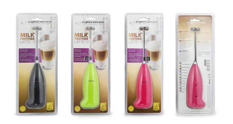 ESPERANZA EKF001R LATTE - pieno putų plakiklis