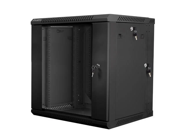 LANBERG WF01-6609-10B sieninis stovas 19 colių išmontuojamas plokščias paketas 9U/600x600mm juodas