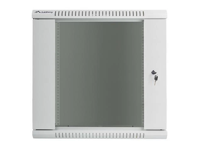 LANBERG WF01-6612-10S sieninis stovas 19 colių išmontuojamas plokščias paketas 12U/600x600mm pilka