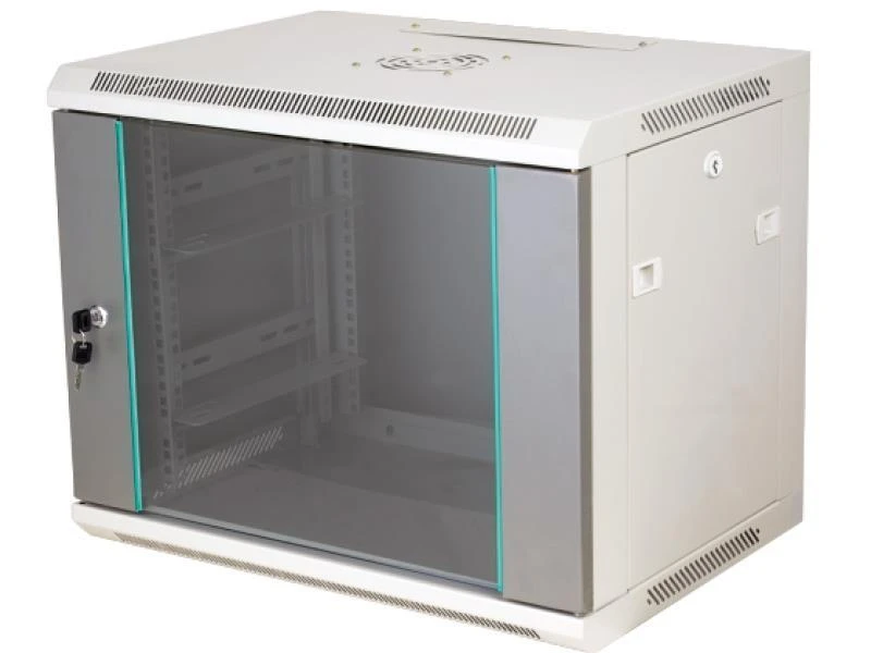 Alantec SW-6U-600-600-N-DSJ-OP-RP-B-S Prie sienos montuojama spintelė 19" 6U 600x600