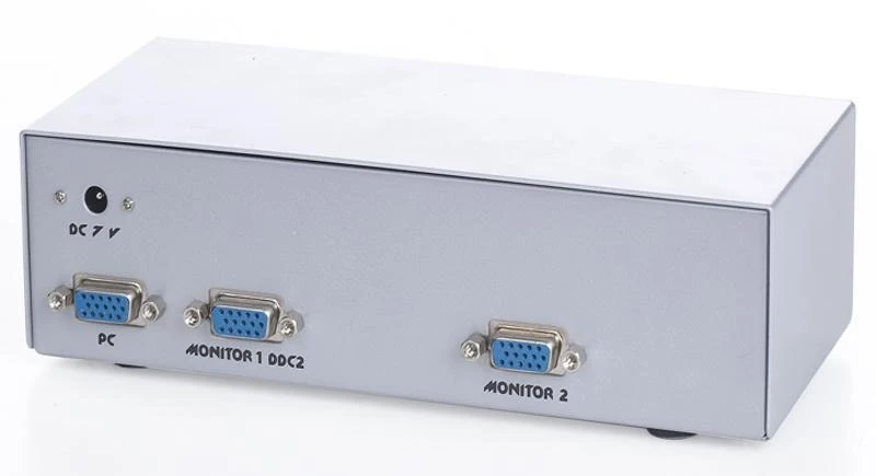 Gembird GVS122 VGA skirstytuvas – jungčių panelė
