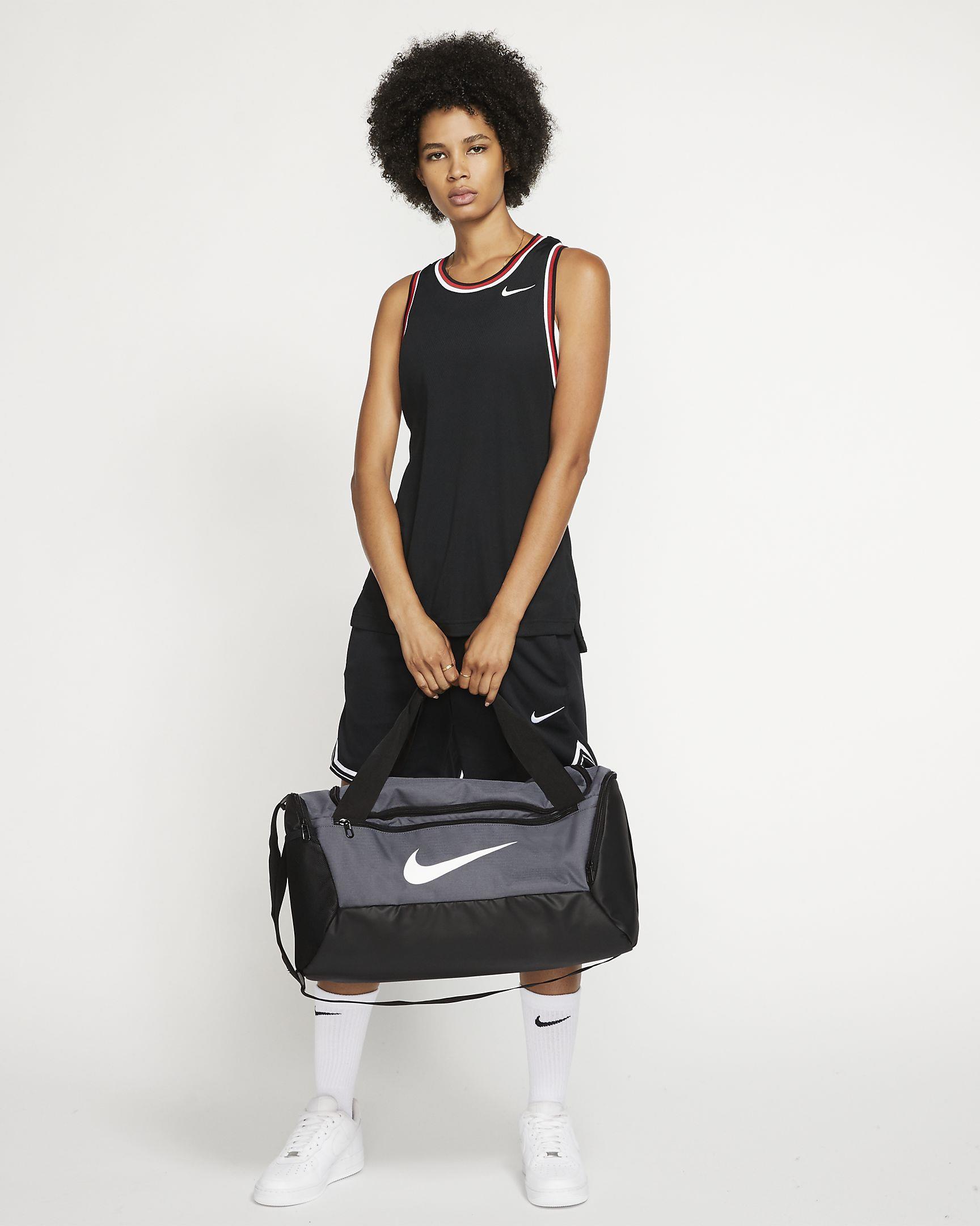 Krepšys Nike Brasilia S Duffel 9.0 pilkas BA5957 026 | Varle.lt