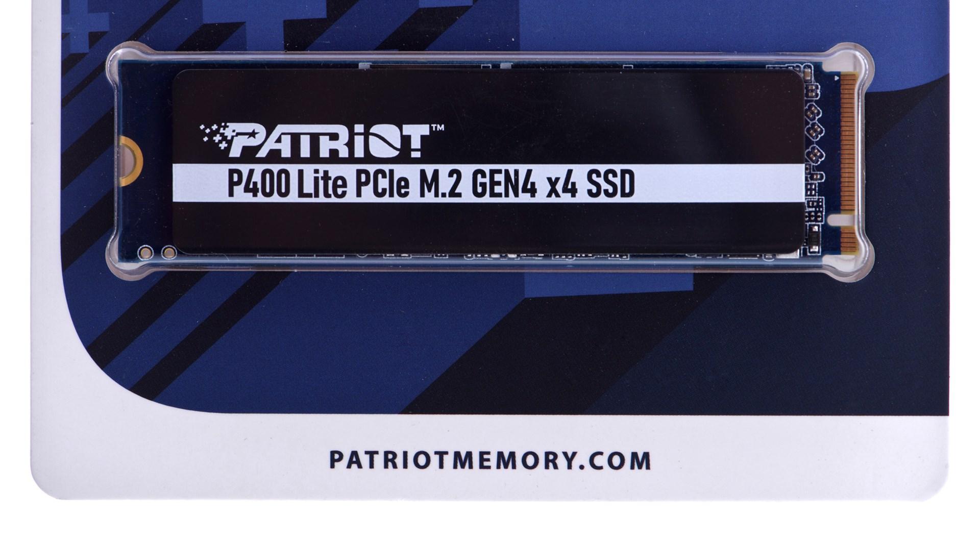 SSD vidinis kietasis diskas Patriot P400 Lite (P400LP500GM28H), 500GB, M.2 2280