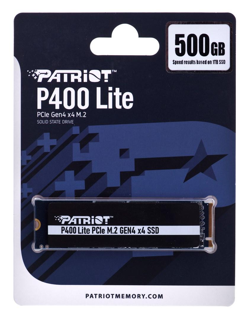 SSD vidinis kietasis diskas Patriot P400 Lite (P400LP500GM28H), 500GB, M.2 2280