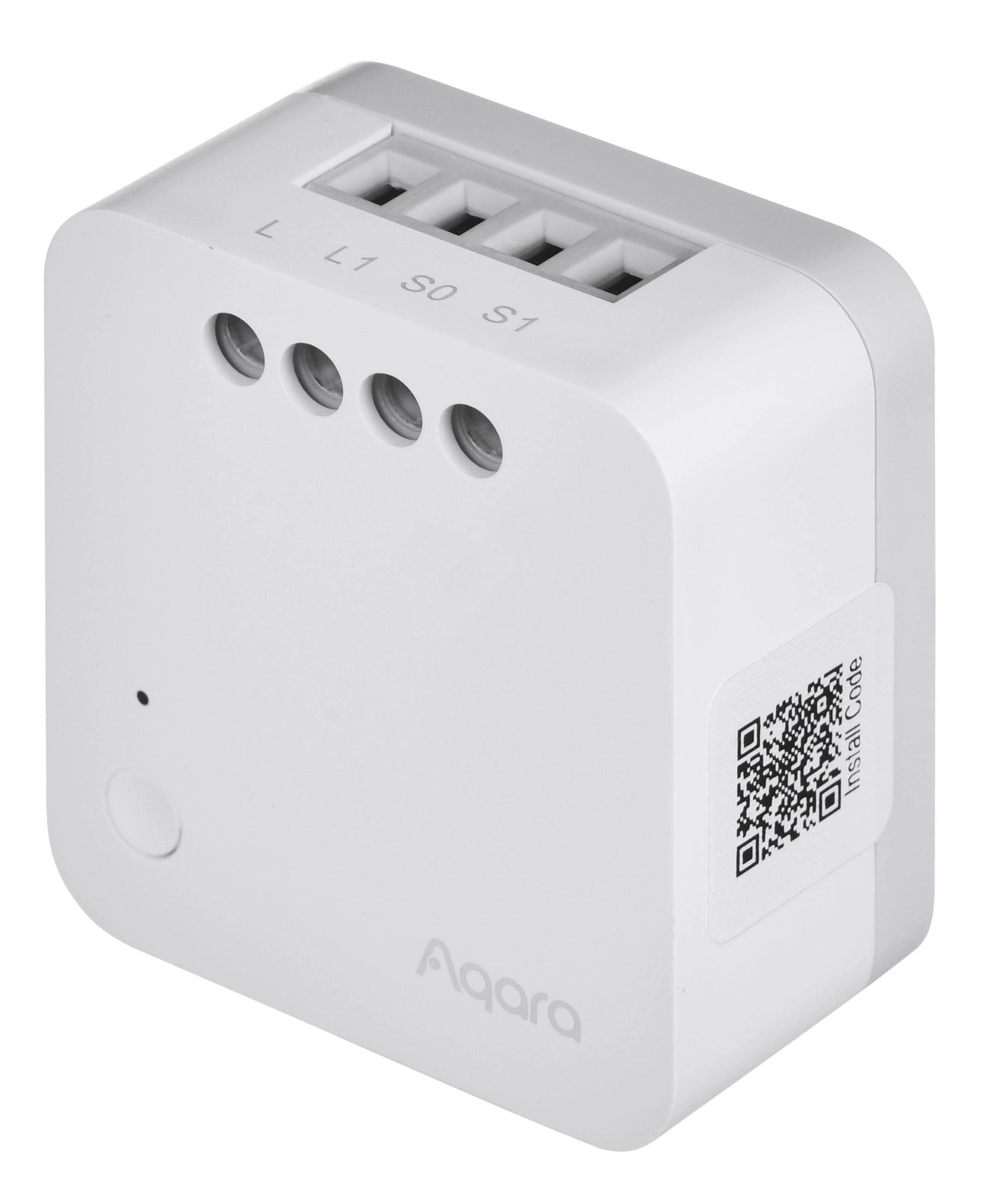 „Aqara“ vieno jungiklio modulis T1 (be neutralės) Baltas