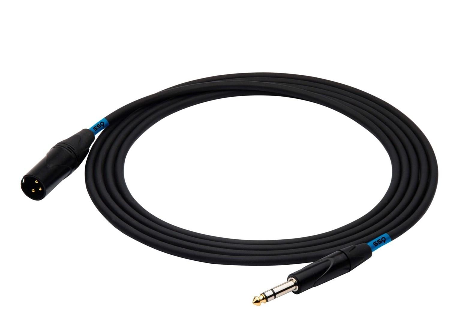 SOUND STATION QUALITY (SSQ) SSQ JSXM10 SS-1462 Cable Jack Stereo - XLR 3-pin Male 10 m Juodas