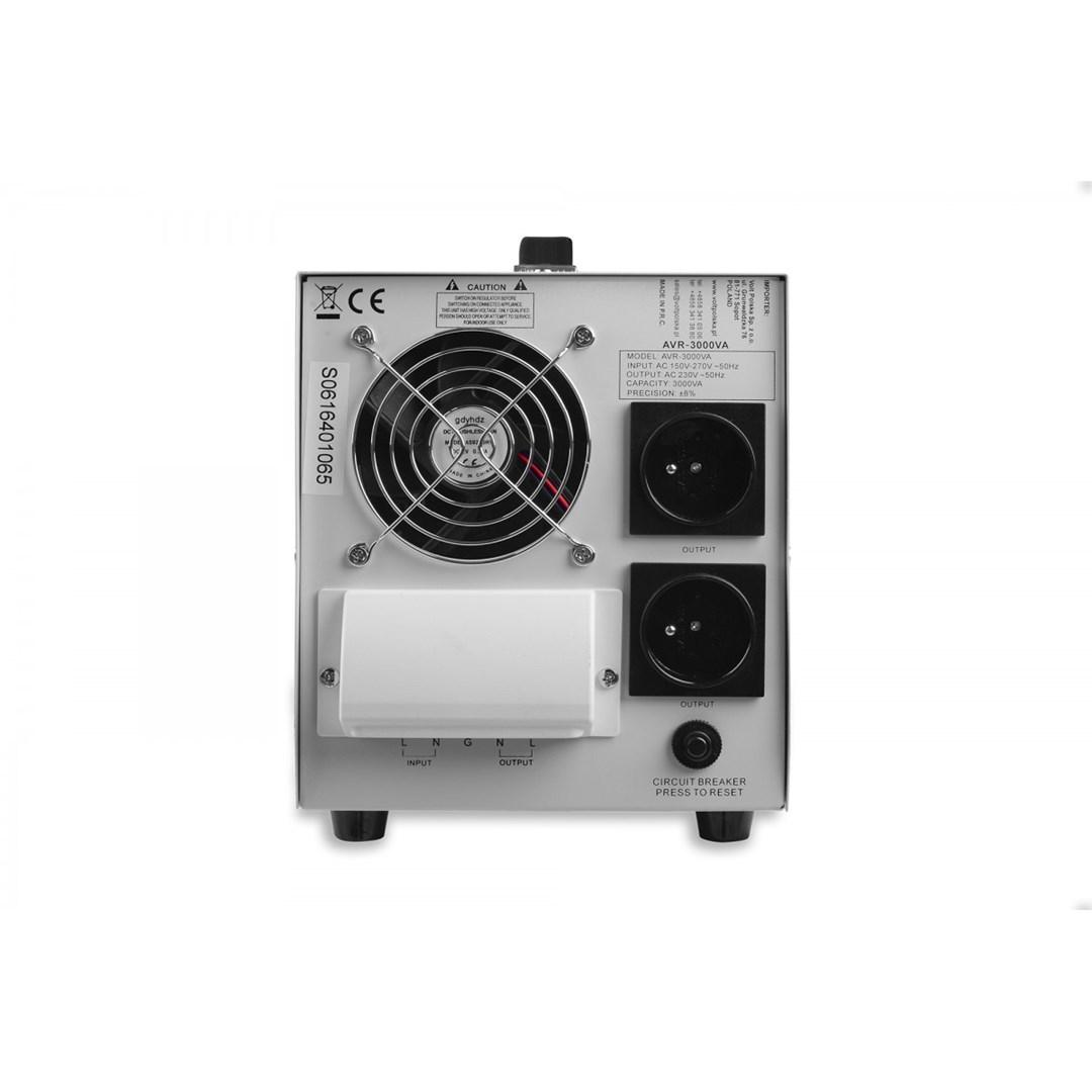 Volt VOL ĮTAMPOS STABILIZATORIUS AVR 3000VA 8-11%